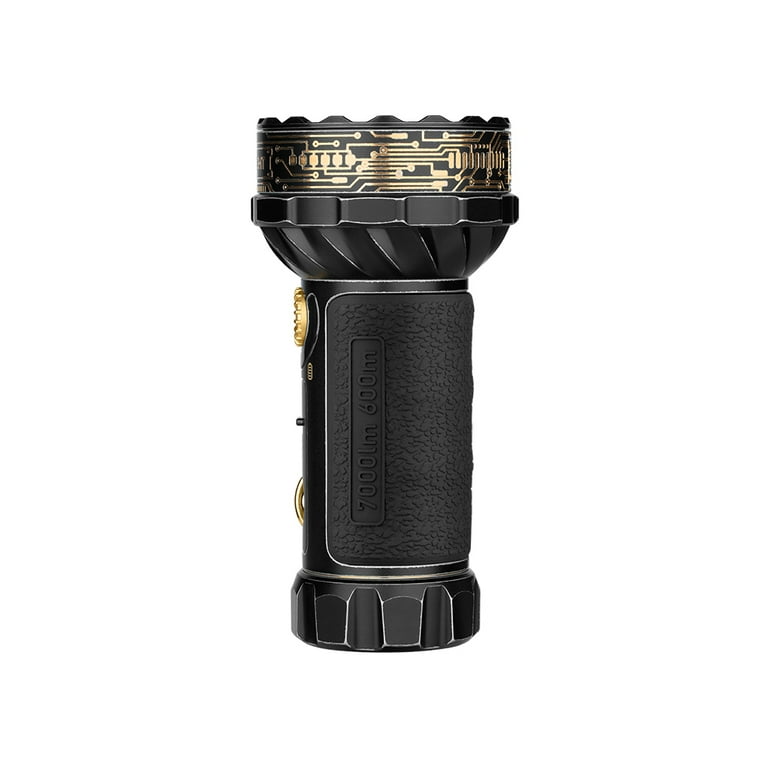 Olight Marauder Mini Golden Black Rechargeable Flashlight Olight Marauder Mini Golden Black Rechargeable Flashlight