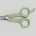 thumbnail image 5 of Dexypaws: Pet Round Tip Shears - Sage Green, Dog & Cat Grooming Tool, Haircuts-Trimming, Rounded Safety Tips, Steel Blades, Animal Care & Maintenance, 5 of 8