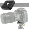 thumbnail image 3 of Quick Release Plate Camera Tripod Ball Head head plate camera Adapter 1/4 Thread Universal Alloy Camera Mount, PU40, 3 of 8