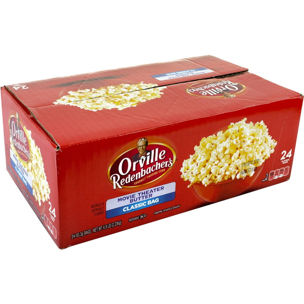 Orville Redenbacher's Classic Bag Movie Theater Butter Microwave