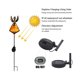 thumbnail image 5 of Bearachild Lámpara de césped con energía solar Exquisita luz de calle de tierra Varilla de caña Ángel Llama Luna Lámpara solar LED decorativa Vidrio Iluminación y accesorios No.1 Bearachild HA026466-01, 5 of 5