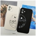 thumbnail image 4 of IPhone 13 12 mini Pro Max new SE 2020 2022 SE3 6 6S 7 8 PLUS X XR XS XSMAX 11 PRO MAX sun moon soft case, 4 of 4