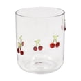 thumbnail image 3 of Mainstays Cherry Icon Plastic Lowball Drinking Glass, Lightweight & Reusable, 1 Piece, 3 of 6
