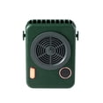 thumbnail image 2 of Ventilador Portátil USB Baoblaze de 3 Niveles Batería Recargable verde abanico de collar, 2 of 7