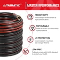 thumbnail image 5 of YAMATIC Ultra Durable 0.625” x 100’ Medium Duty Garden Hose, 300PSI, 5 of 7