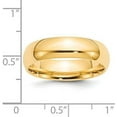 thumbnail image 3 of Avariah Diamonds 14k Yellow Gold 6.2mm Standard Weight Comfort Fit Wedding Band Size 8 - Ring Size 8.0, 3 of 6