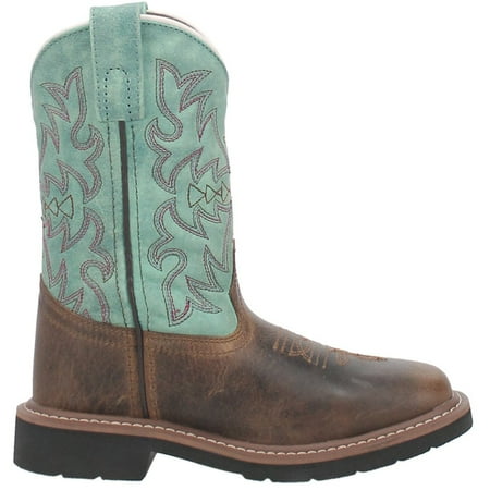 

Dan Post Boots Kids Girls Nia Square Toe Boots Mid Calf