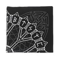 thumbnail image 3 of Black Tablecloth Altar Triple Astrology Table Cloth Flannel Prints Board Game, 3 of 6
