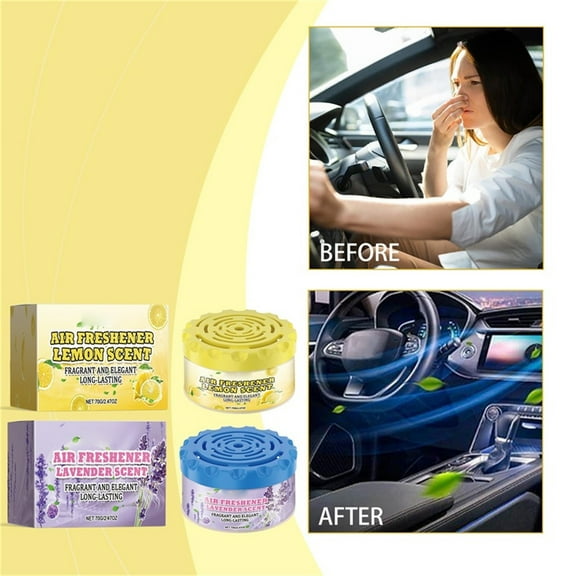 AU Air   Fabric Multi-Purpose Odor Freshener, Lemon flavor, 70g Bedroom Lasting Aroma Indoor Spray Dormitory Student Toilet Deodorant And Deodorant