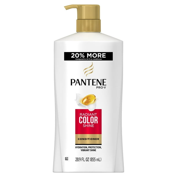 Pantene Conditioner, Radiant Color Shine for Color Treated Hair, 28.9