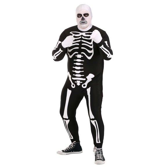 Adult Plus Size Authentic Karate Kid Skeleton Suit