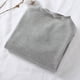 thumbnail image 2 of Guardurnaity Top básico para niña, suéter de punto de Color sólido para niños, ropa interior más cálida, ropa de punto y cómoda para niños Prendas para la parte del cuerpo Gris 80cm Guardurnaity AP013409-13, 2 of 6