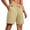 AB254 Khaki, variant on Workout Shorts For Mens Solid Color Elastic Waist Straight Leg Shorty Classic Soft Male Summer Athletic Sport Shorts Black Size Xxl