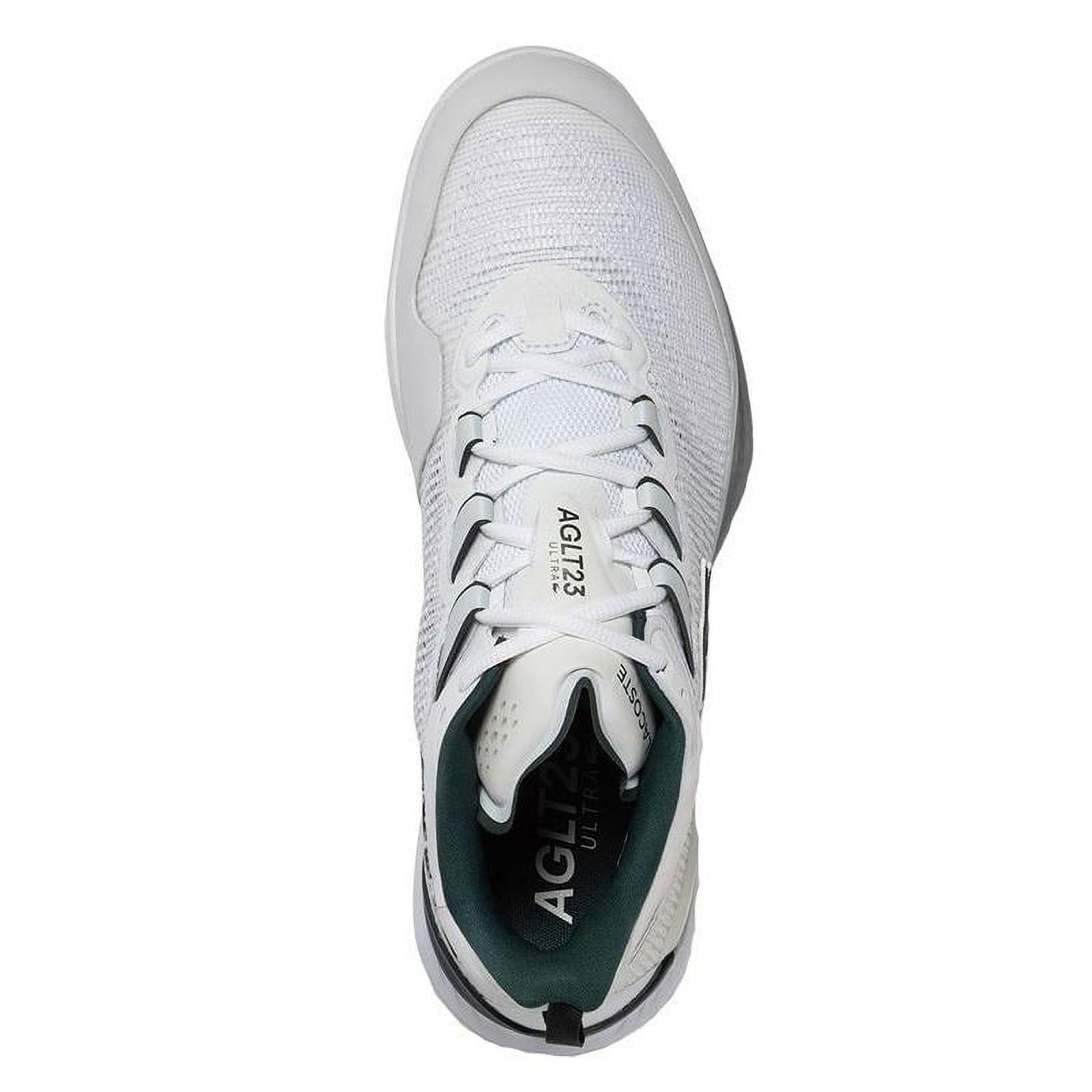 Lacoste Men’s AG-LT23 White Tennis Court Shoes with Black Side Logo Men main image 2