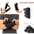 thumbnail image 4 of Manunclaims Men Women Carpal Tunnel Brace, Breathable Wrist Brace - Metal Wrist Splint Band Strap Safe Protector for Hand and Wrist Support and Tendonitis Arthritis Pain Relief (S/M/L, Right/Left), 4 of 8