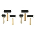 thumbnail image 1 of YWIYIUD 6PCS Practical and Durable Art Craft Portable and Reusable Roller Painting Tool Gluing Tools for Printmaking Wallpapers and Stamping, 1 of 8