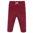 thumbnail image 3 of Little Treasure Baby Girl Cotton Bodysuit, Pant and Shoe 3pc Set, Girl Baby Bear, 3-6 Months, 3 of 4