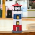 thumbnail image 4 of Solar Lighthouse,Solar Lighthouse, LED Solar Power Lighthouse Statue Rotating Outdoor Light Garden Yard Lawn Craft Ornament For Parties, Barbecues, Beaches, Gardens, 4 of 8