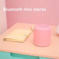 thumbnail image 4 of Mini Bluetooth Speaker, Portable Wireless/ TF Card/ USB Flash Drive Speaker, Bluetooth 5.0, Beautifully Designed, Macaron Pink, Support Connect Smartphone Laptop Tablet Audio Device etc, 4 of 6