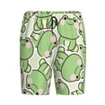 thumbnail image 4 of Fotbe Cute Frog Pajama Shorts for Men, Men's Pajama Bottoms, Sleepwear,Short Pajama Pants-4X-Large, 4 of 9
