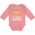thumbnail image 3 of Inktastic 1st Hanukkah Menorah Childs Boys or Girls Long Sleeve Baby Bodysuit, 3 of 5