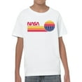 thumbnail image 2 of Officially Licensed Nasa Vintage World Logo Youth's T-shirt, 2 of 3
