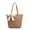 Khaki, variant on Women's Shoulder Bag Stylish Tote Handbag For Daily Use Commute Vacation Beach Large Capacity Crossbody Purse