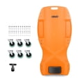 thumbnail image 6 of DNA Motoring TOOLS-00241 48 Inches Orange Heavy-Duty Low-Profile Roller Automotive Creeper with Padded Headrest, 6 of 6