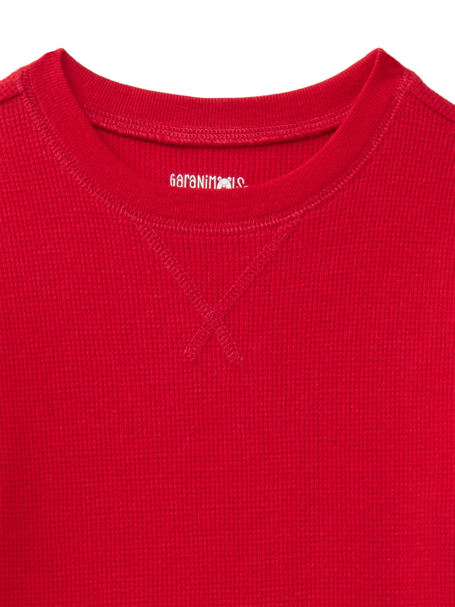 Garanimals Toddler Boys Holiday Micro Thermal Tee, Long Sleeves, Sizes 18M-5T