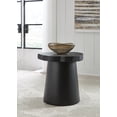 thumbnail image 2 of Signature Design by Ashley Wimbell Round End Table, Black, 2 of 6