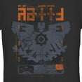 thumbnail image 2 of Junior's Rebel Moon Eagle Badge Graphic Tee Black X Large, 2 of 3