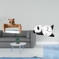 thumbnail image 2 of Soporte de papel higiénico con diseño de panda y búho, creativo, para pared, organizador de toallas, moderno, bonito, de dibujos animados, fácil de in, 2 of 8