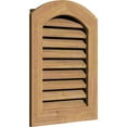 thumbnail image 3 of 20"W x 30"H Arch Top Gable Vent (25"W x 35"H Frame Size): Unfinished, Functional, Smooth Western Red Cedar Gable Vent w/ 1" x 4" Flat Trim Frame, 3 of 13