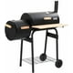 thumbnail image 1 of Asador para Carbón Bluelander de Acero Inoxidable con Llantas Transportadoras, Termómetro, Portátil, 1 of 5