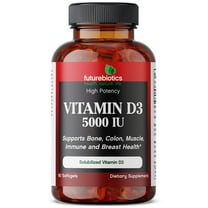 Futurebiotics Vitamin D3 5000 IU Softgels, 90 Ct