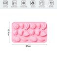 thumbnail image 2 of 16 incluso 8 tipos de moldes de silicona de frutas diferentes, moldes para pasteles de chocolate y dulces blandos para alimentos complementarios., 2 of 5