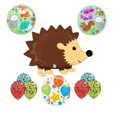 Woodland Creatures Birthday Party Supplies Baby Shower Hedgehog