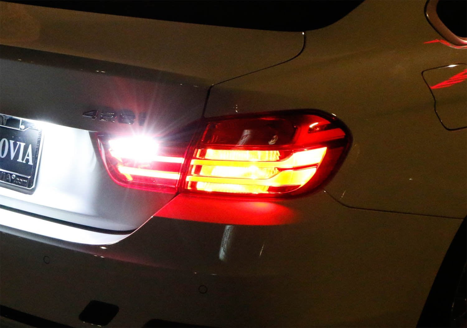 Red LED 30SMD Strobe Flashing Brake Tail Light Lamp Bulb For BMW E46 E60 E90 F30