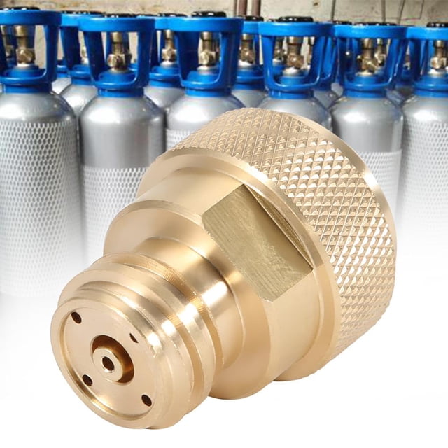 Adaptador de cocina Higoodz para Soda Stream Co2 Reemplazo de tanque de latón