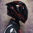 thumbnail image 5 of Casco de carreras de cara completa, serie aprobada por DOT, casco Capacete Casco, casco de motocicleta, casco de motocross con esquinas con personalidad, 5 of 5