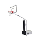 Spalding 6ft-10ft Adjustable Height 3/8? Aluminum Framed Acrylic Backboard