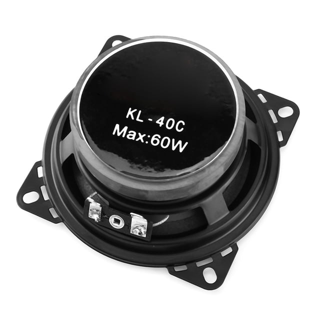 Altavoces Para Coche De 4 Pulgadas Y 60W Con Bocina De Graves De 100mm Y Tweeter De Techo PEI Globe De 40mm Para Cualquier De Audio De Coche, 2 Uds.