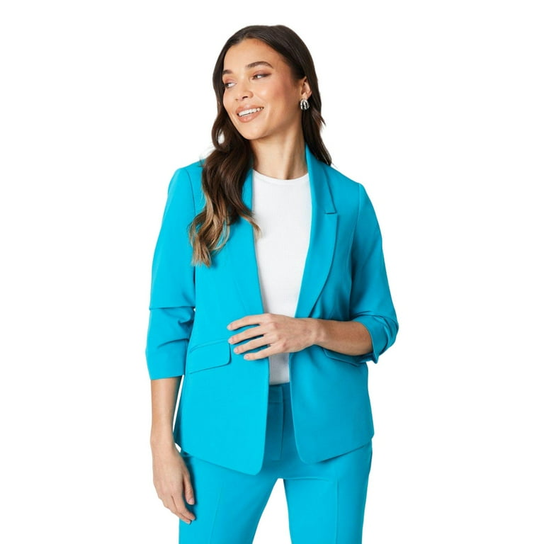 Dorothy Perkins Womens Petite Ruched Blazer Walmart