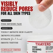 Thayers Face Care Pore Refining Pads with Witch Hazel and Salicylic Acid 60 Count, 1 Kit