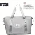 thumbnail image 1 of Portable Travel Duffle Bag, Large Capacity Sports Gym Bag, Women's Carry On Weekender & Overnight Bag, 1 of 5