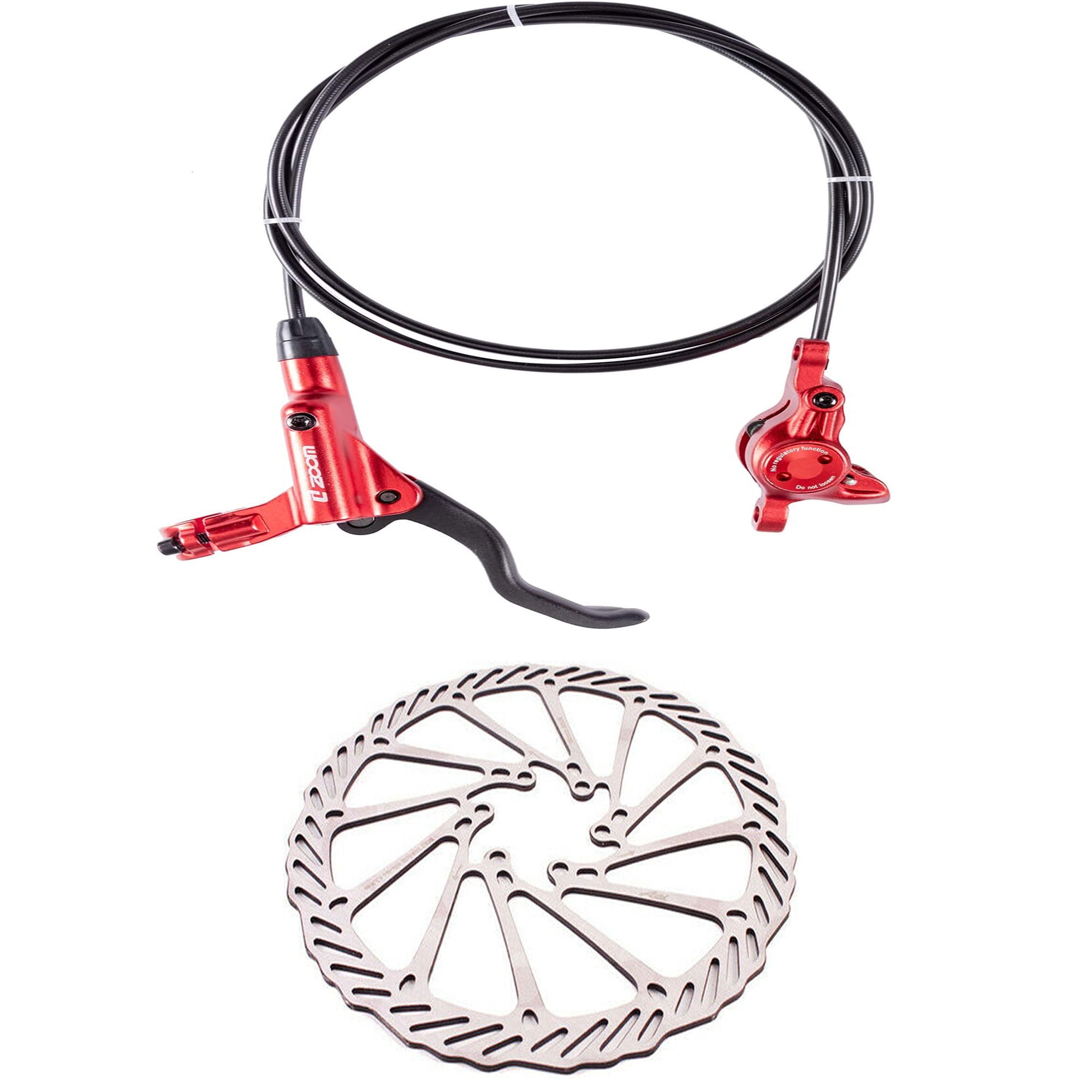 BUCKLOS Bicycle Brakes Hydraulic Brake Mountain Bike Disc Brake Set