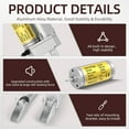 thumbnail image 4 of Bamboohart 12V Linear Actuator  4" Actuator 14 mm/s High Speed Linear Actuator Waterproof 1000N/220lbs Stroke with Reverse Polarity Switch Controller, 4 of 6