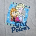 thumbnail image 2 of Disney Frozen 2 Anna and Elsa Girl Power Big Girl's T-Shirt - Size 7-8, 2 of 4