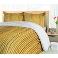 thumbnail image 5 of Ambesonne Forest Duvet Cover Sets, Simple Oriental Nature Leaf, 2-Queen, Yellow Mustard, 5 of 6