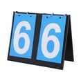 thumbnail image 1 of Wosthever Contador de puntuación de marcador deportivo portátil para tenis de mesa, baloncesto (2 dígitos, azul) Tenis de Wosthever  OD004979-00, 1 of 6